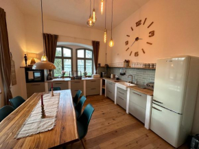 Ferienwohnung Hortensie Rittergut Schloss Zehista Gutshaus